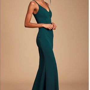 Moments of Bliss Backless Mermaid Gown